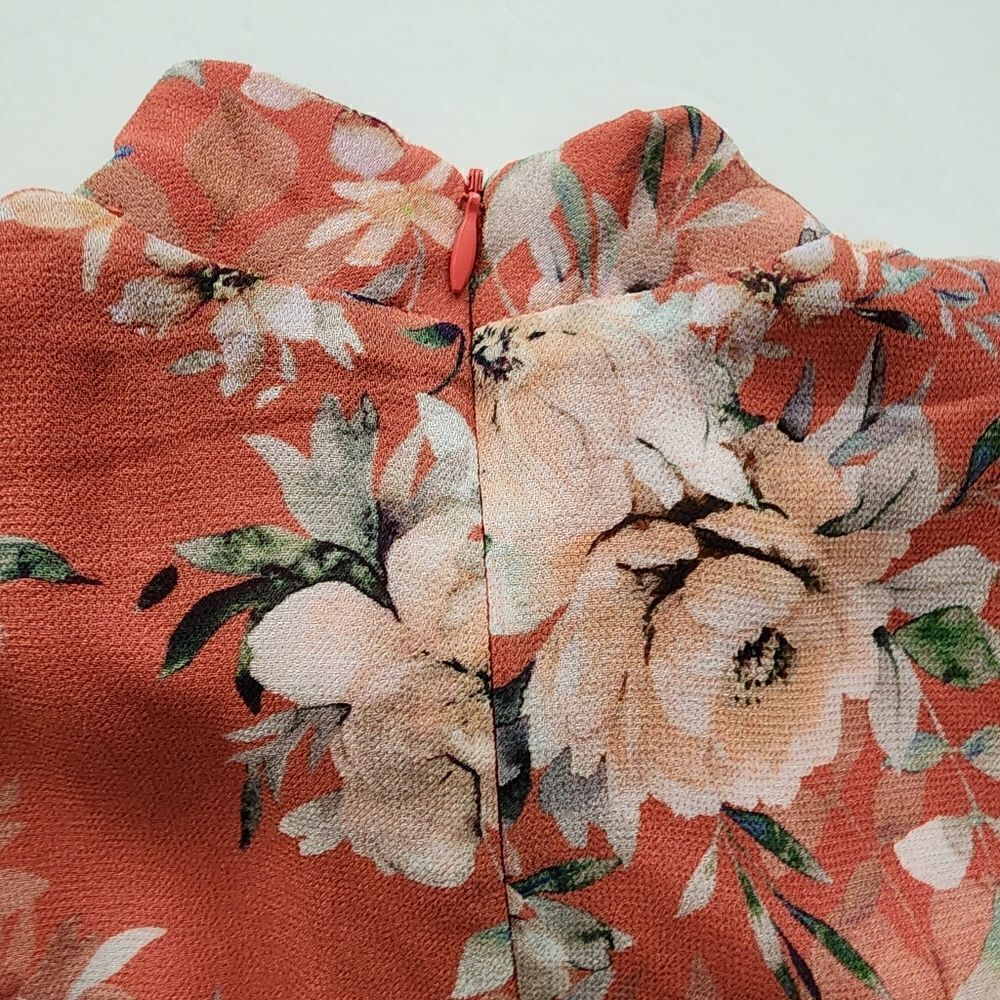 NWOT Yumi Kim - XS Petra Dress in Sweet Blossom Brick Mini - Picture 11 of 11
